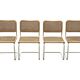 Suite de 4 chaises modèle Cesca b32 par Marcel Breuer Design