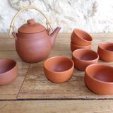 Terracotta tea set