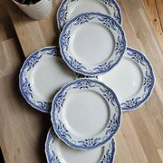 Lot de 6 assiettes à dessert Villeray de Luneville