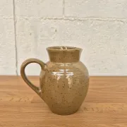 Pot vase carafe pichet vintage grès