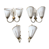 Art Deco wall light bundle