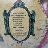 Scanglobe terrestrial globe