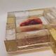1950s rare large ashtray / sculpture in hand-blown artistic Murano glass attributed to Toni Zuccheri.
