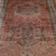 Handmade pink oriental carpet