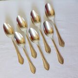 7 silver-plated metal soup spoons with hallmarks 2106231