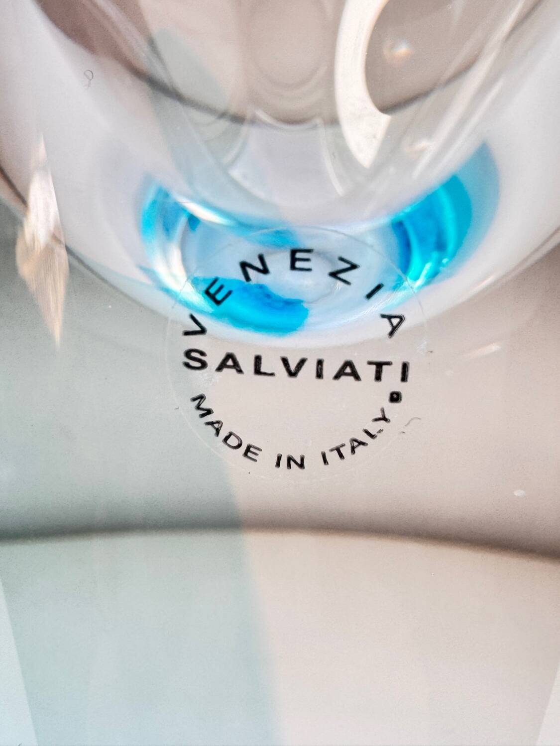 Salviati “hat” vase for Tiffany & Co, 1960