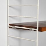 "Hylla" wall shelving system in teak