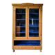 Glass-fronted bookcase
