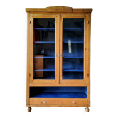 Glass-fronted bookcase