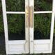 Pair of glass doors