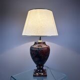 Luxury marbled ceramic lamp from the 80s