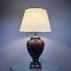 Lampe luxe céramique marbrée années 80