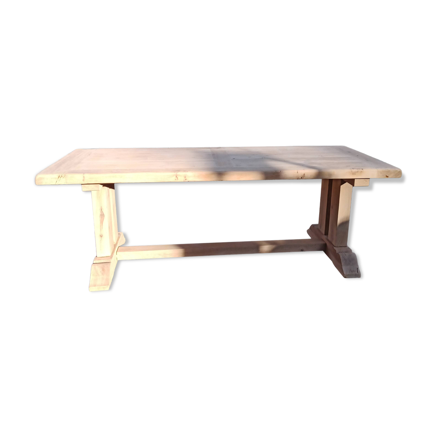 Monastery table made of solid oak.
