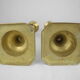 Pair candlesticks brass