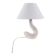 French work - free-form ceramic lamp - france, circa 1950