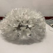 Large Venetian Murano Glass Ceiling Light Flushmount