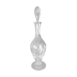 Carafe cristal taillée sur pied