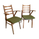 Pair of vintage chairs 1960's Scandinavian style