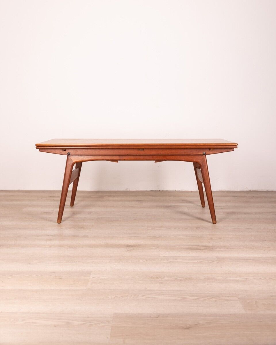 1960s Vintage Copenhagen Coffee Table in Teak Wood Danish Design