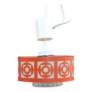 Suspension vintage orange