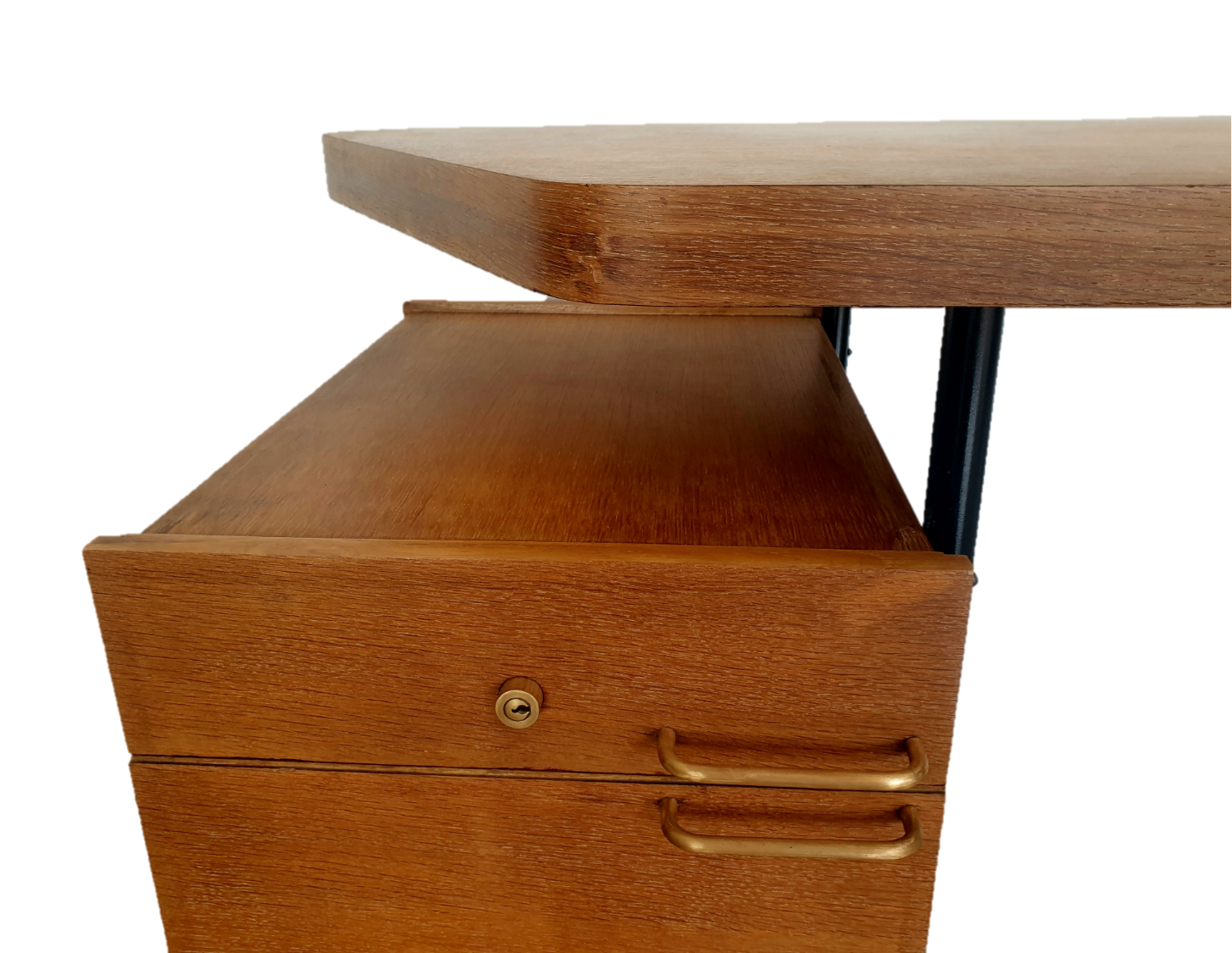 Asymmetrical desk by Georges Frydman