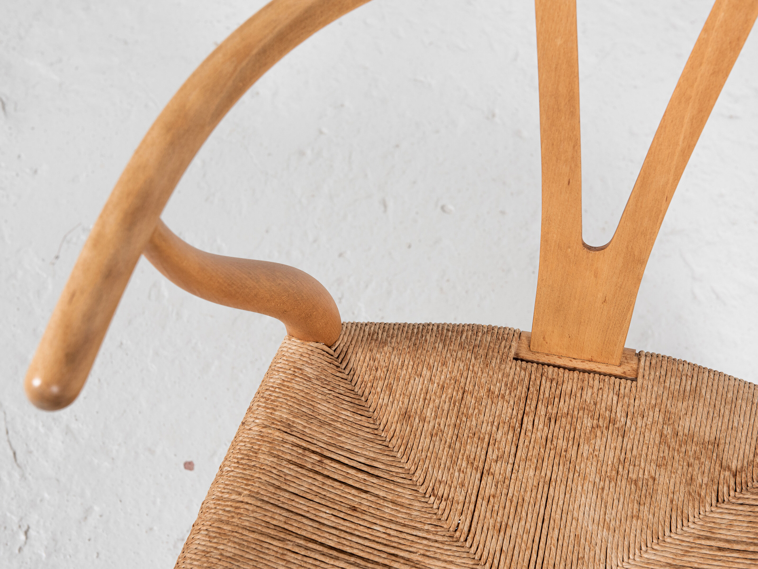 Midcentury original Wishbone Chair by Hans Wegner for Carl Hansen & Søn