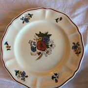 Set of 11 antique plates in Sarreguemines earthenware – Agre decoration