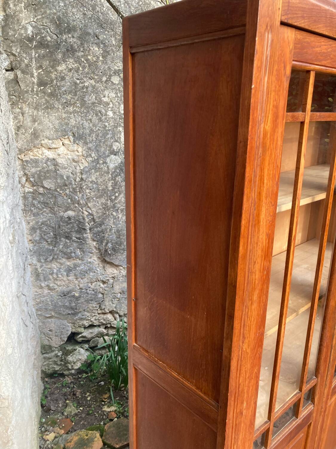 Vintage glass cabinet