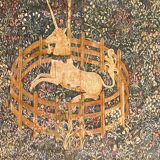 Vintage Wall Tapestry The Captive Unicorn