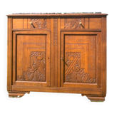 Art Deco oak sideboard