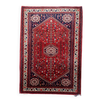Antique Persian Qashqai rug 106cm x 152cm 1920s - 1C1242