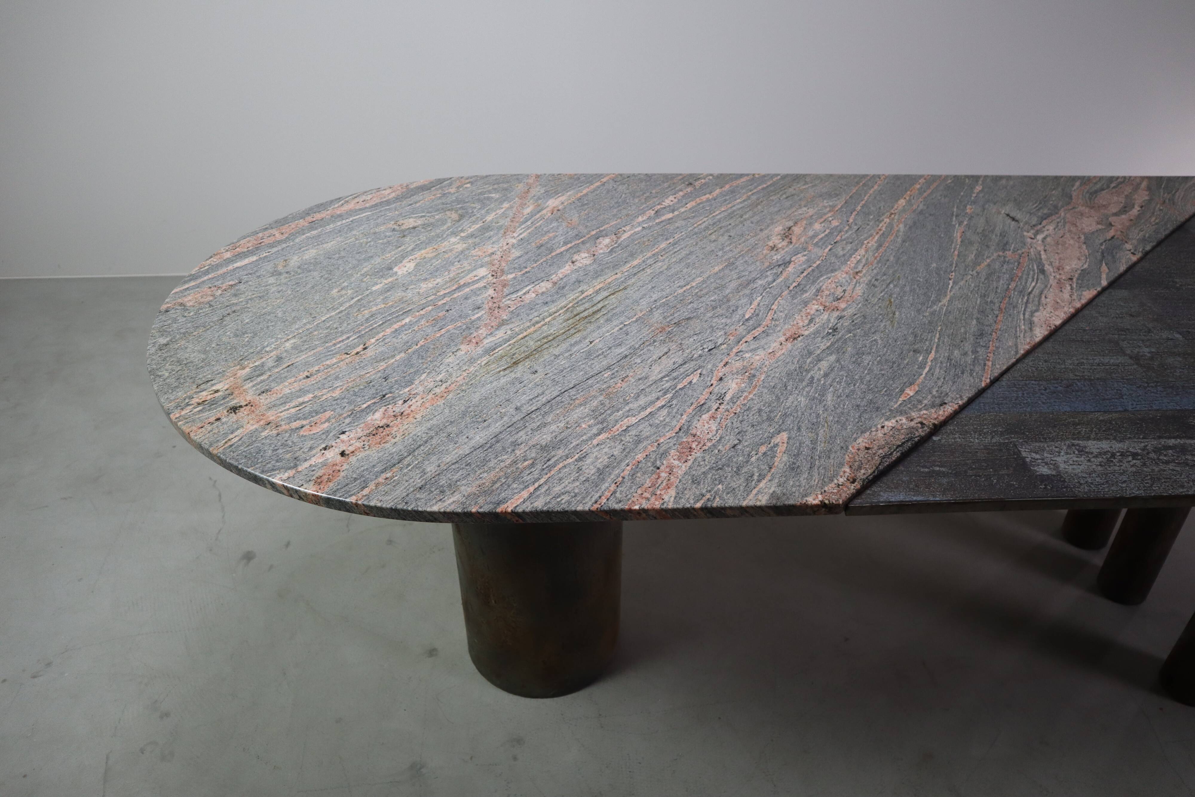 Postmodern dining table by Pia Manu, Belgium, ca. 1990