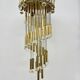 Mid-century design hanging lamp by Ernst Palme , Germany , 1970s