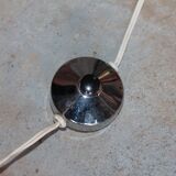 Lampadaire vintage chromé Murano Mazzega