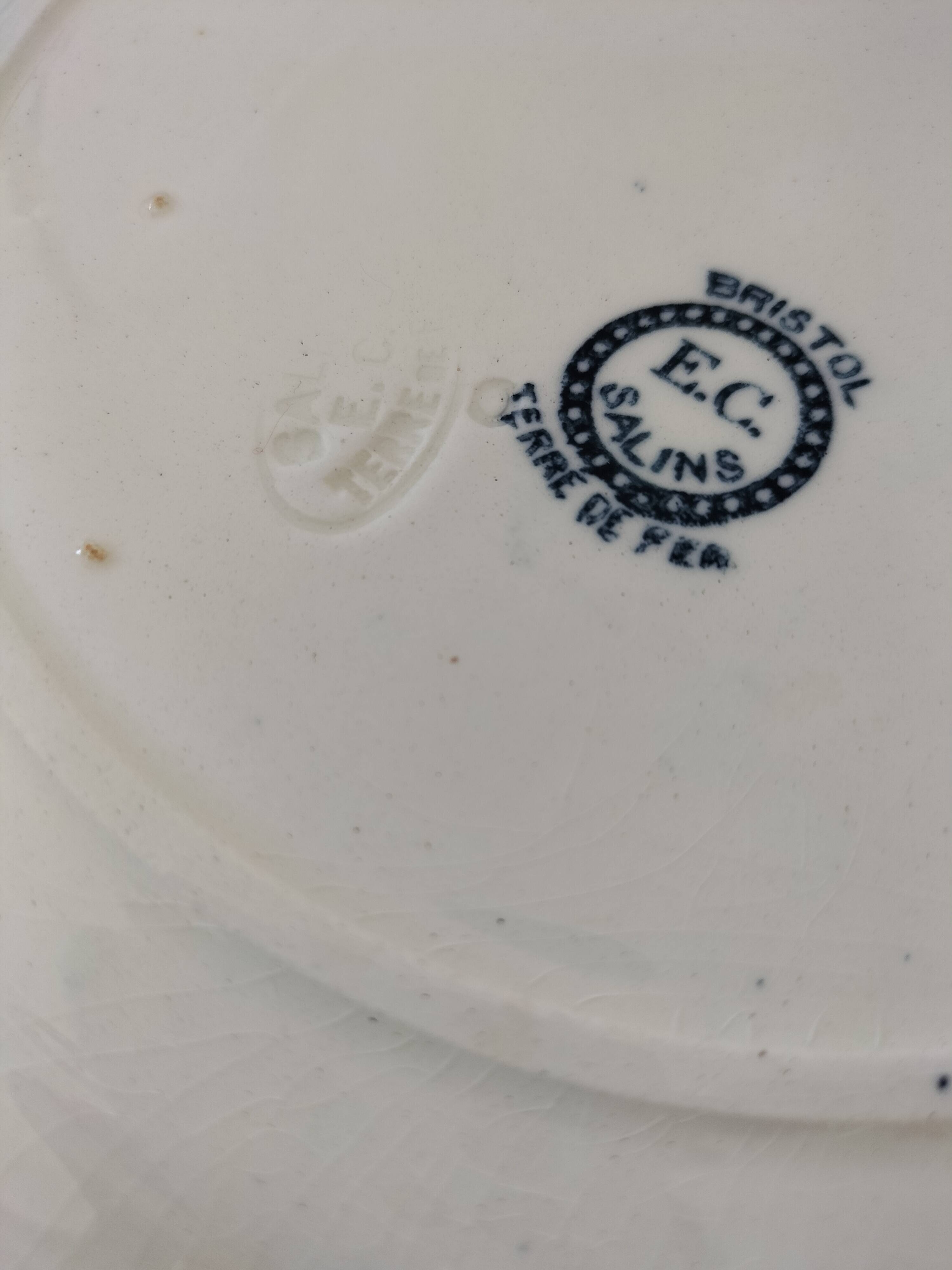 Plate Edouard Charbonnier - Salins