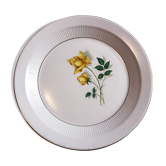 Porcelain dish decorated with yellow mill of Wolves