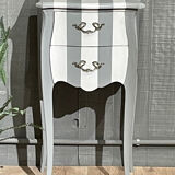 Petite commode rayee
