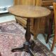 Walnut pedestal table