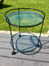 Vintage round service 70 glass trays