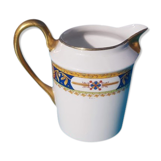 Milk pot Limoges porcelain