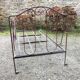 Folding wrought iron bed Napoleon III