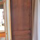 Cabinet old type pharmacy two wooden doors granitées