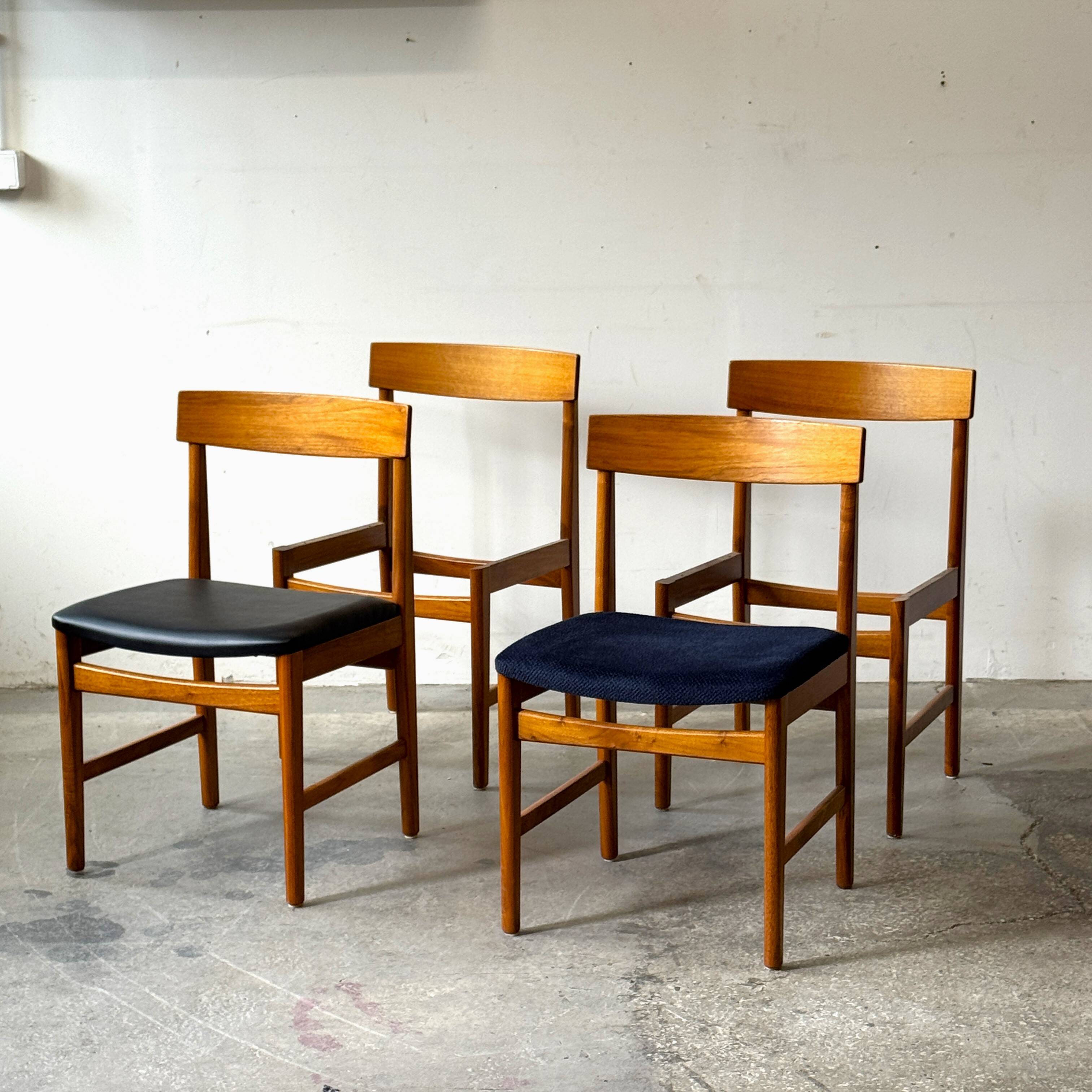 Teak Chairs, Ulferts, Denmark, 1960s, Mid-C Modern, VNTG