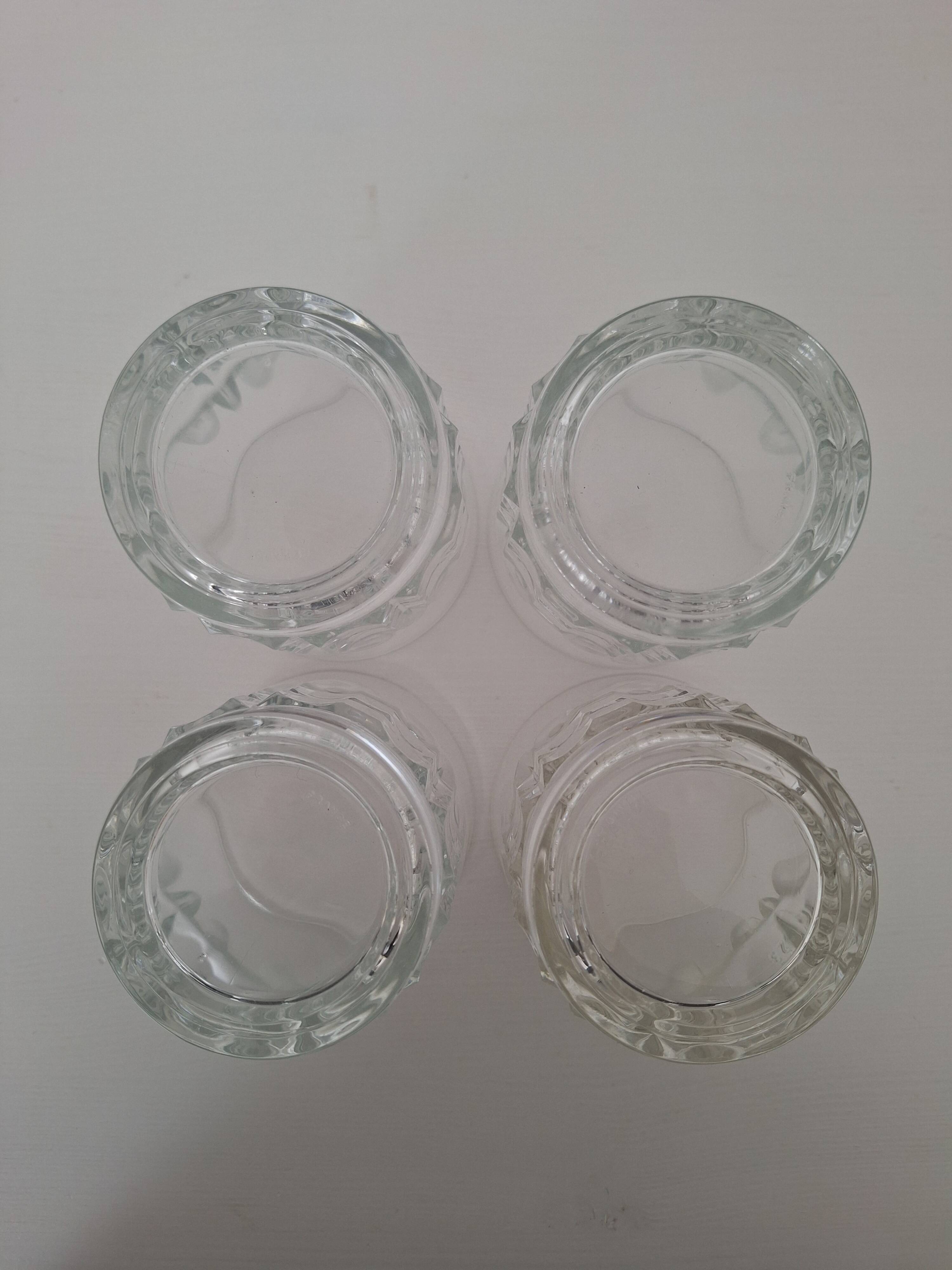 4 whisky glasses from the 70s