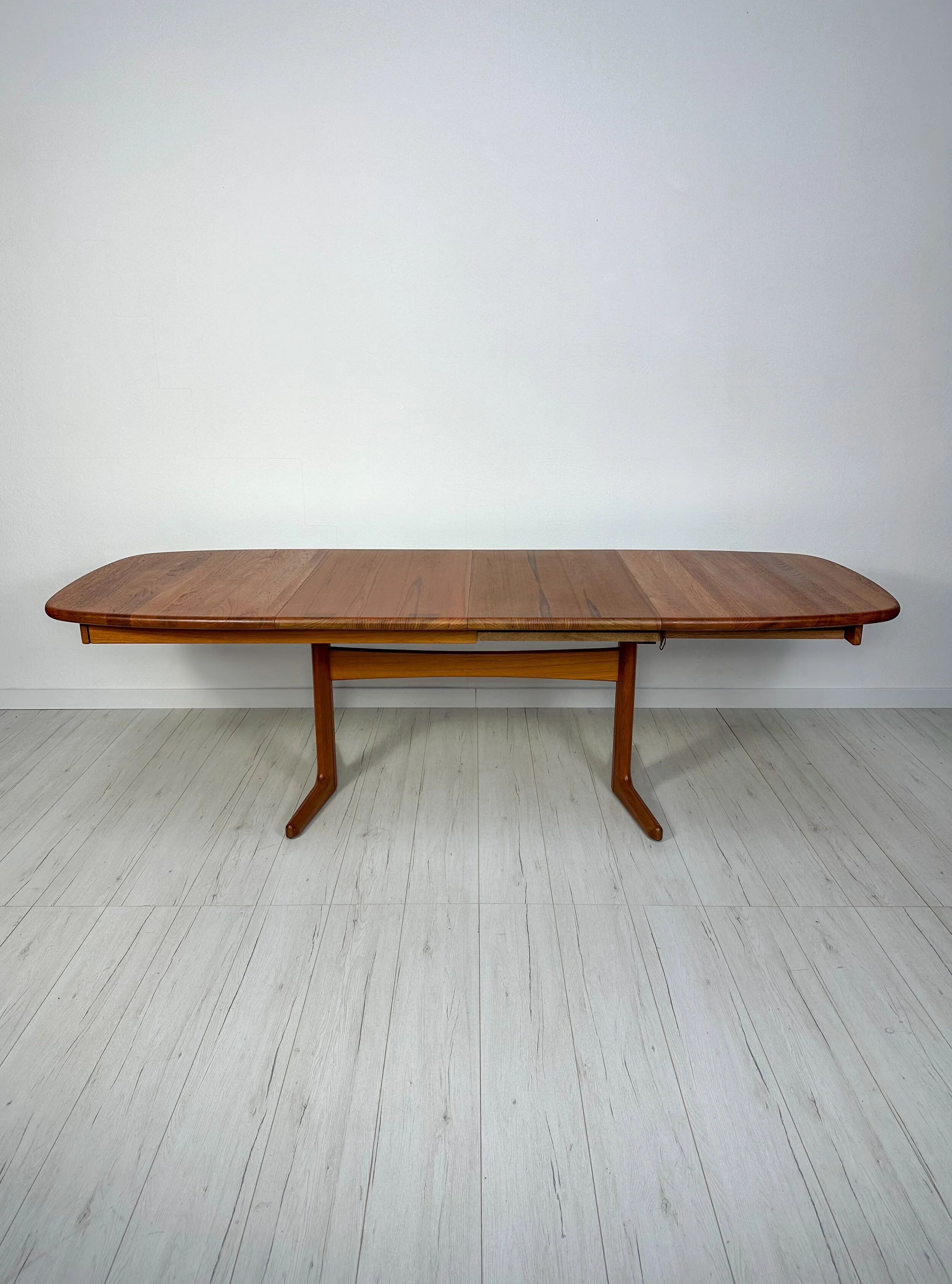Table de salle à manger extensible en teck Juul Kristensen, design danois vintage des années 1970