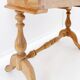 Antique English Pine 2 Drawer Desk - 1950s