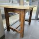 Petite table de ferme plateau granite