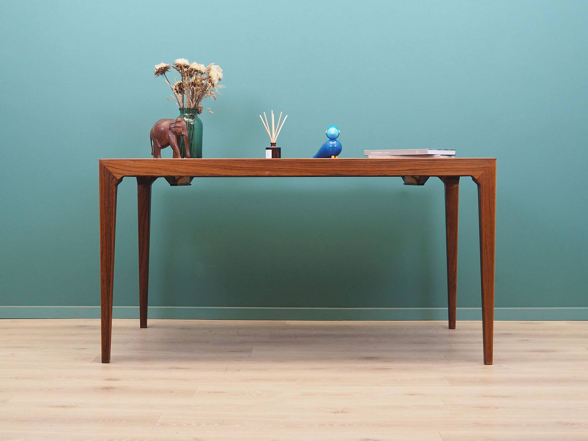 Rosewood table, Danish design, 1960s, designer: Poul Hundevad & Kai Winding