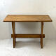 Vintage 70's pine table