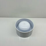 Enzo Mari ashtray Borneo - Danese Milano - White melamine - Design